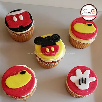 Cupcake Mickey Mouse